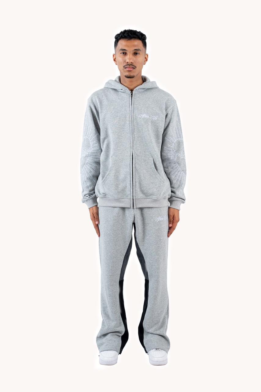 Light-grey tracksuit – Afterlife.ae